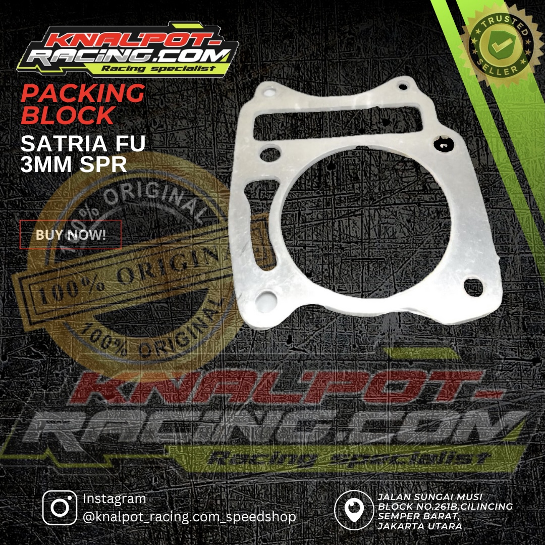 PAKING BLOK SATRIA FU 3MM SPR 